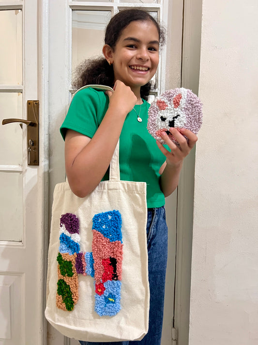 Kids punch needle workshop 👧🏻🧒🏻🩷