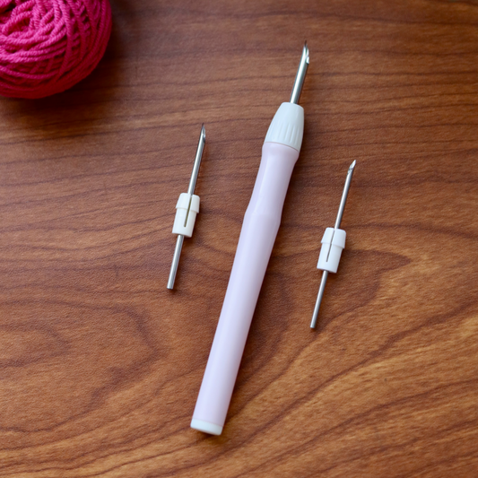 Adjustable punch needle