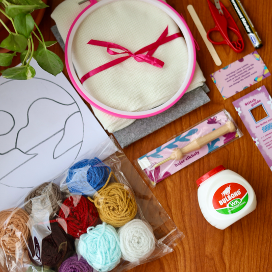 Punch Needle Regular Kit + Online Course