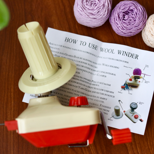 Manual Yarn Ball Winder – Organize Your Yarn, Effortlessly