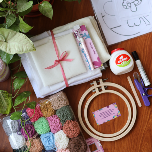 Double Material Punch Needle Box